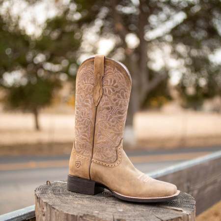Ariat Round Up Remuda Wide Square Toe Western Boot